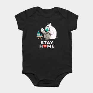 stay at home dog Baby Bodysuit